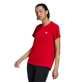 Dames T-shirt adidas Short Sleeve Tee Vivid Red