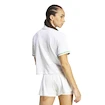 Dames T-shirt adidas  Tennis Pro Climacool Polo Shirt White
