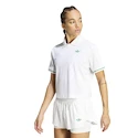 Dames T-shirt adidas  Tennis Pro Climacool Polo Shirt White