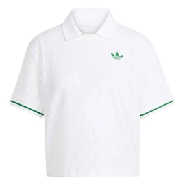 Dames T-shirt adidas Tennis Pro Climacool Polo Shirt White