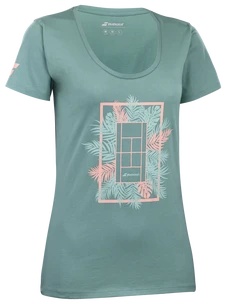 Dames T-shirt Babolat  Exercise Message Tee Women Trellis M