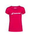 Dames T-shirt Babolat  Exercise Tee Red