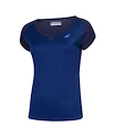 Dames T-shirt Babolat Play Cap Sleeve Top Estate Blue M