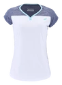 Dames T-shirt Babolat  Play Cap Sleeve Top Women White/Blue
