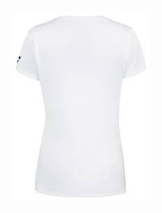 Dames T-shirt Babolat  Play Cap Sleeve Top Women White/White M