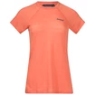 Dames T-shirt Bergans Floyen Wool Tee Orange