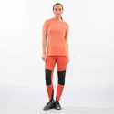 Dames T-shirt Bergans Floyen Wool Tee Orange