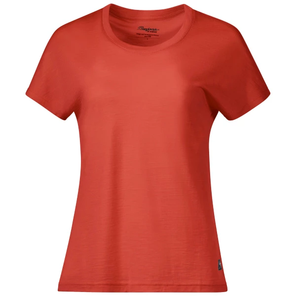 Dames T-shirt Bergans  Urban Wool Brick XL