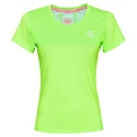 Dames T-shirt BIDI BADU Eve Tech Roundneck Tee Neon Green