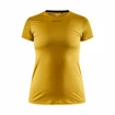Dames T-shirt Craft ADV Essence Slim SS Yellow