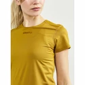 Dames T-shirt Craft ADV Essence Slim SS Yellow