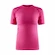 Dames T-shirt Craft Core Dry Active Comfort SS Pink