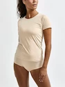 Dames T-shirt Craft Core Dry Brown S