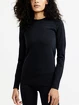 Dames T-shirt Craft Dry Active Comfort LS Black