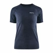Dames T-shirt Craft Dry Active Comfort SS Navy Blue