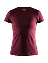 Dames T-shirt Craft Essence Slim SS Red