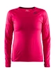 Dames T-shirt Craft  Shade LS tmavě růžová
