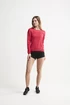 Dames T-shirt Craft  Shade LS tmavě růžová