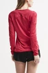 Dames T-shirt Craft  Shade LS tmavě růžová
