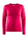 Dames T-shirt Craft  Shade LS tmavě růžová