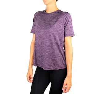 Dames T-shirt Endurance  Athlecia Pasew Melange Seamless Tee Purple 36