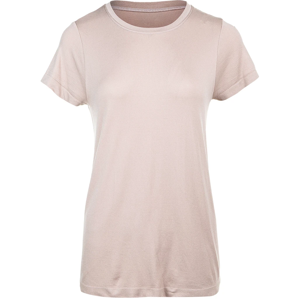 Dames T-shirt Endurance  Julee Loose Fit Seamless Tee Rose Powder XXS/XS