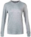 Dames T-shirt Endurance  Kusina Melange Sustainable LS Tee Grey 36