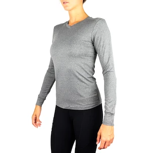Dames T-shirt Endurance  Kusina Melange Sustainable LS Tee Grey 36