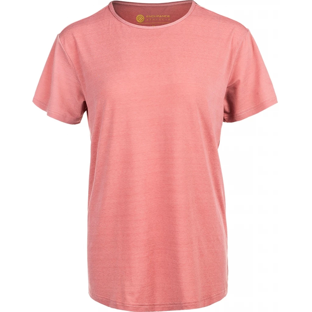 Dames T-shirt Endurance  Lizzy Slub Pink