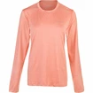Dames T-shirt Endurance  Maje Melange L-S Tee Blooming Dahlia