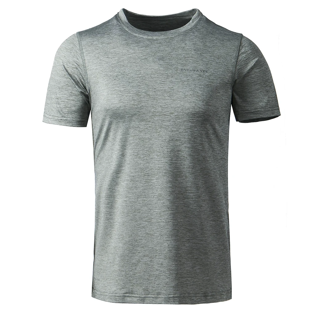 Dames T-shirt Endurance  Maje Melange S/S Tee Agave Green 40