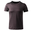 Dames T-shirt Endurance Maje Melange S/S Tee Black Bean