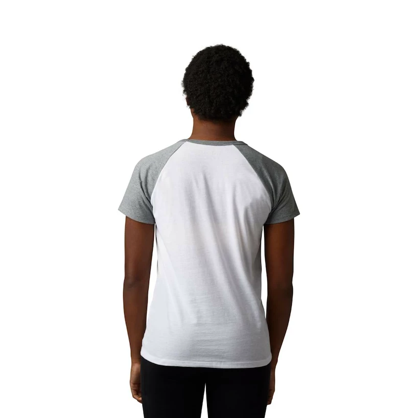 Dames T-shirt Fox  Barb Wire Raglan Tee