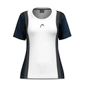 Dames T-shirt Head  CLUB 25 TECH T-Shirt Women Navy/White