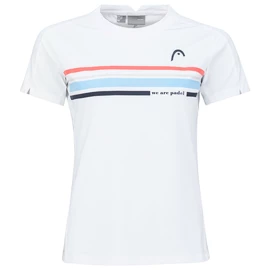 Dames T-shirt Head Padel Tech T-Shirt Women White