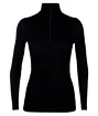 Dames T-shirt Icebreaker  200 Oasis LS Half Zip