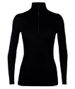 Dames T-shirt Icebreaker  200 Oasis LS Half Zip