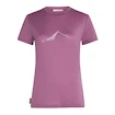 Dames T-shirt Icebreaker Merino 150 Tech Lite SS T South Const Deco L