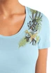 Dames T-shirt Icebreaker  Tech Lite II SS Scoop Tee Fabulous Fer Haze