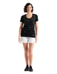 Dames T-shirt Icebreaker  Tech Lite II SS Scoop Tee Hill Sprint Black