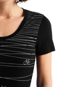 Dames T-shirt Icebreaker  Tech Lite II SS Scoop Tee Hill Sprint Black