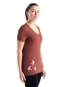 Dames T-shirt Icebreaker  Tech Lite II SS Scoop Tee Shapes Grape