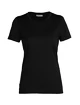 Dames T-shirt Icebreaker  Tech Lite II SS Tee Black