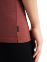 Dames T-shirt Icebreaker  Tech Lite II SS Tee Grape