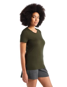 Dames T-shirt Icebreaker  Tech Lite II SS Tee Loden
