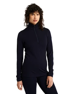 Dames T-shirt Icebreaker  W 260 Tech LS Half Zip MIDNIGHT NAVY
