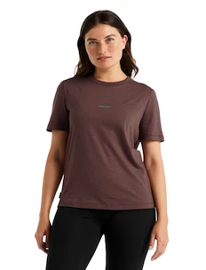 Dames T-shirt Icebreaker  W Central SS Tee MINK