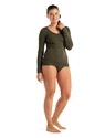 Dames T-shirt Icebreaker  W Siren LS Sweetheart LODEN
