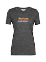 Dames T-shirt Icebreaker W Tech Lite II SS Tee Mou Gritstone S