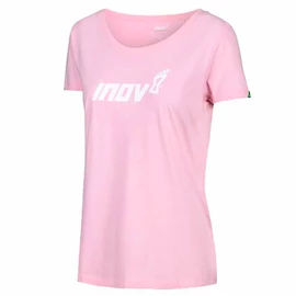 Dames T-shirt Inov-8 Cotton Tee "Inov-8" Pink
